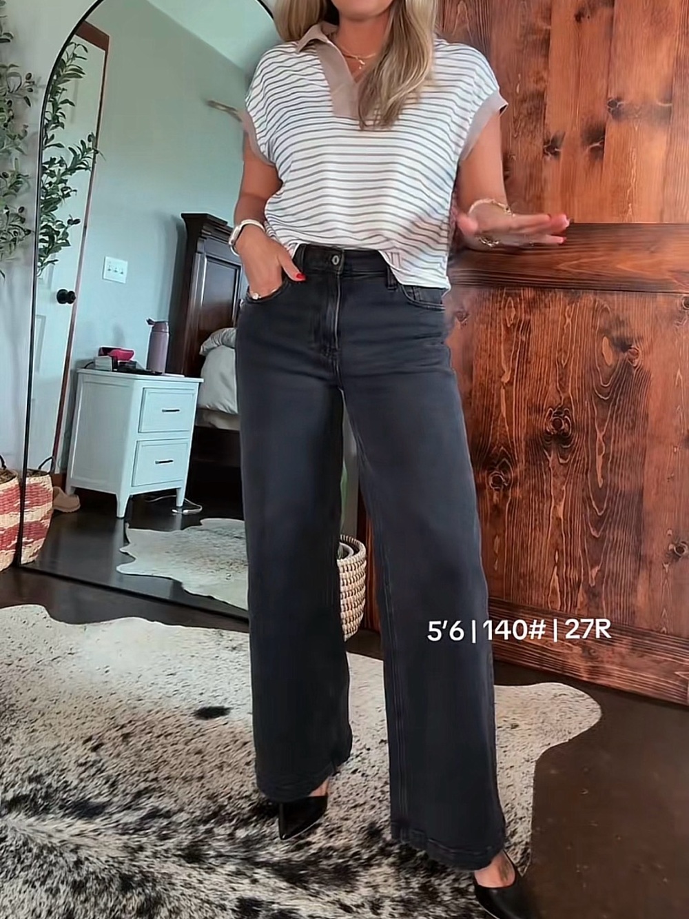 Gap wide leg jeans